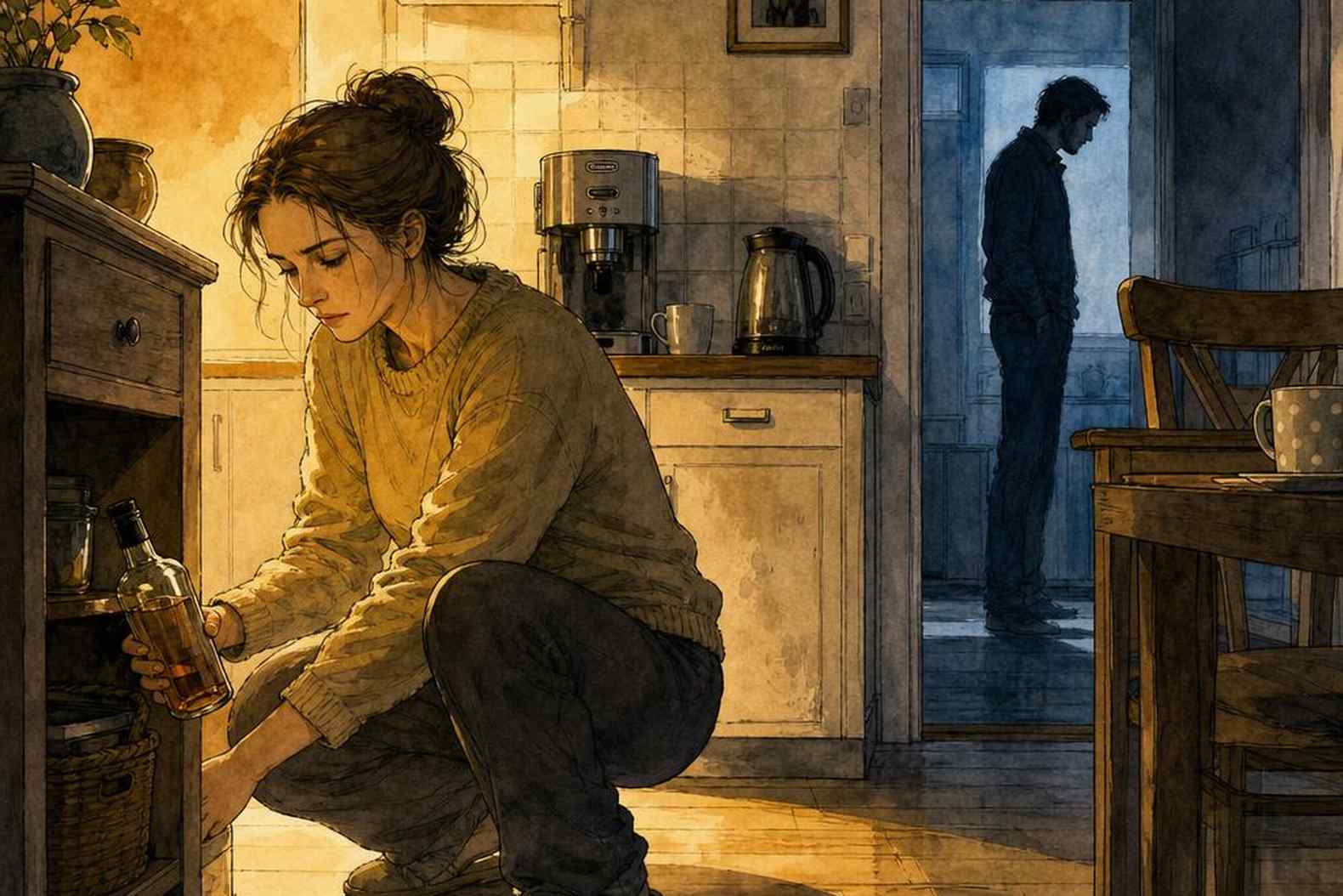 Муж прячет бутылки: что это значит и что делать жене - советы психолога