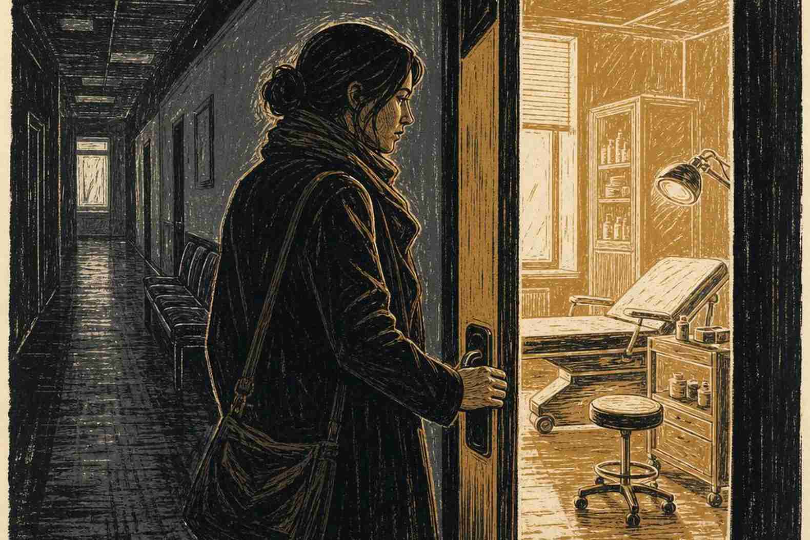 Первый шаг - дверь в кабинет нарколога